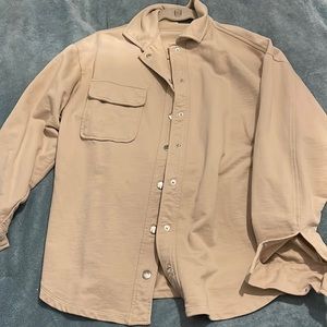 ASOS Design tan colored shacket size 6